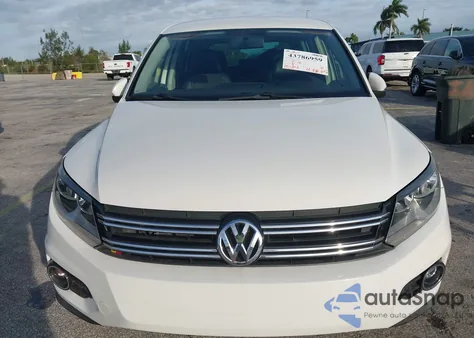 2014 Volkswagen Tiguan Se z USA, uszkodzony, nr VIN WVGAV3AXXEW525487